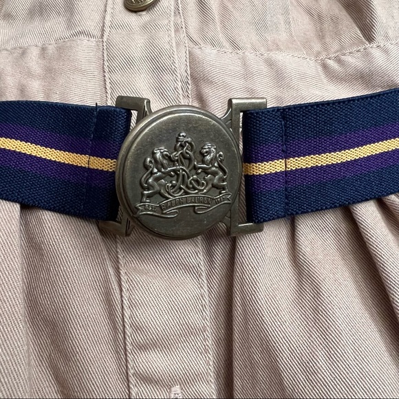 Ralph Lauren Belted Cotton Chino Shirtdress size 10 - Picture 13 of 13